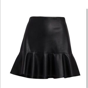 Rebecca Minkoff Faux Leather Skirt